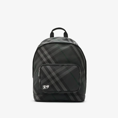 Grid Backpack in Charcoal - Men, Nylon | Burberry® Official