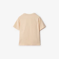 Laces EKD Cotton T-shirt in Calico | Burberry® Official