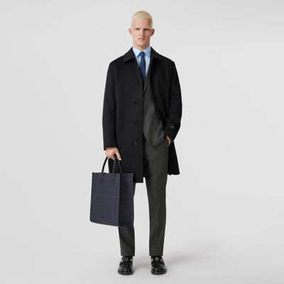 Cashmere Car Coat Black - Men | Burberry® Official