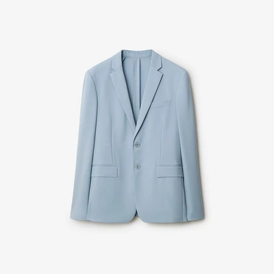Wool Tailored Jacket in Gale - Men | Burberry® Official