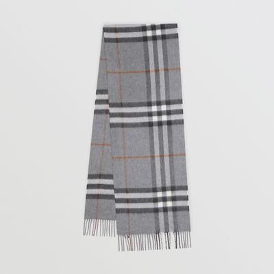 The Classic Check Cashmere Scarf in | Burberry® Official