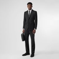 Classic Fit Wool Suit Black - Men | Burberry® Official
