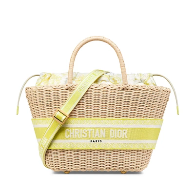 Dioriviera Hat Basket Bag