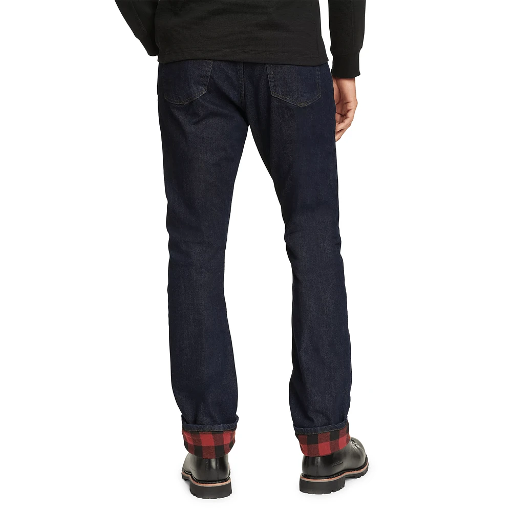 H2Low Flex Flannel-Lined Jeans