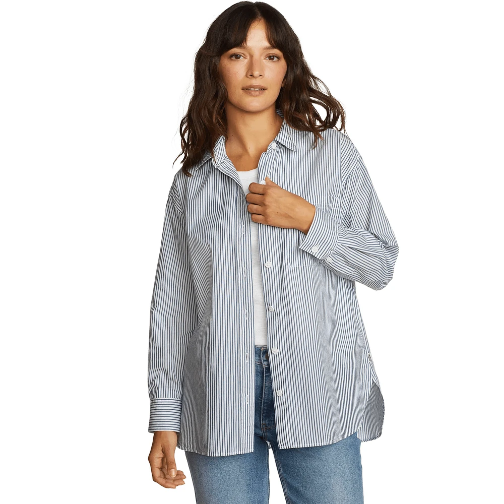 Travel Light Long-Sleeve Cotton Shirt