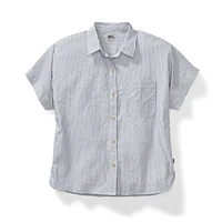 Travel Light Crinkle Cotton Short-Sleeve Shirt