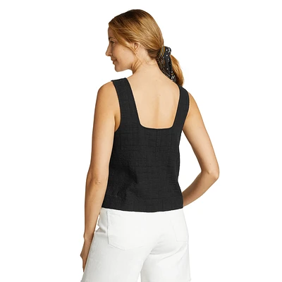 Sun's Up Gauze Tank