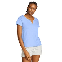 Tryout Short-Sleeve Notch Neck T-Shirt