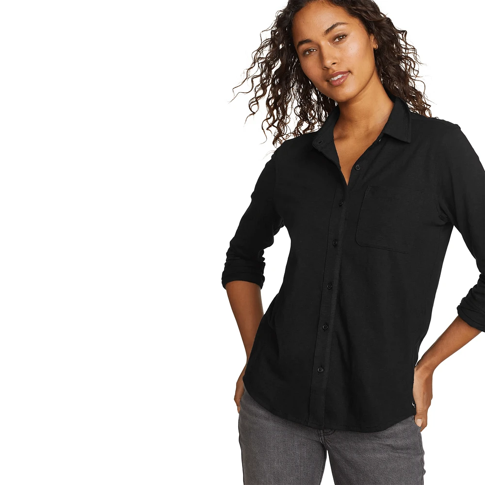 Nomad Long-Sleeve Slub Shirt