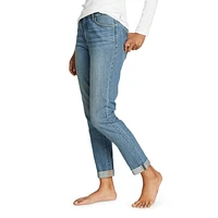 Boyfriend Mid-Rise Jeans - Slim Fit