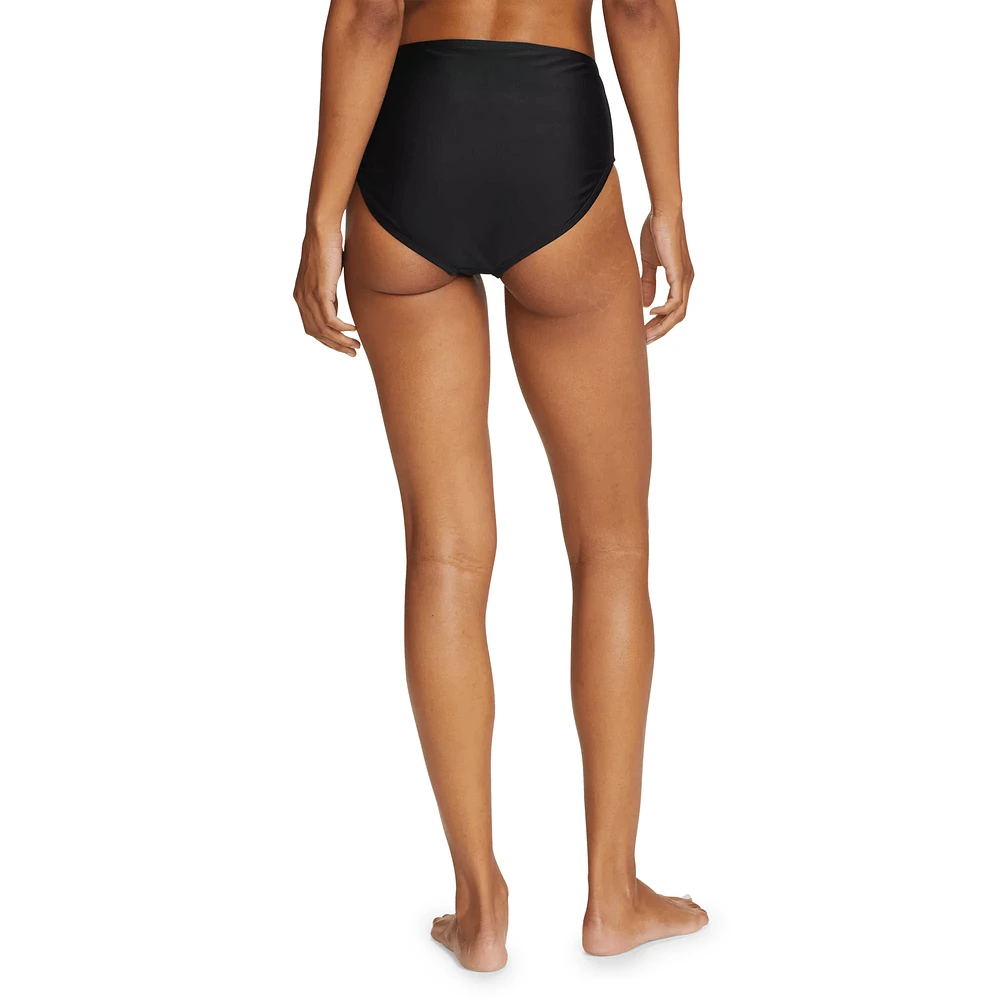 High-Waist Swim Briefs