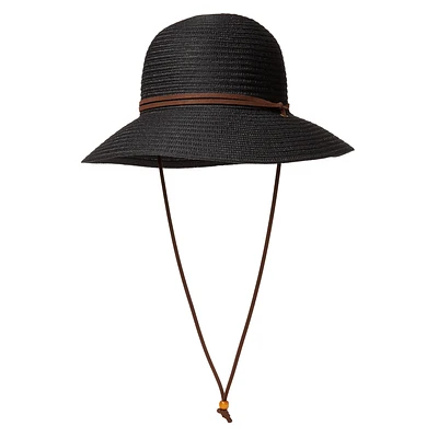 Packable Straw Hat - Wide Brim