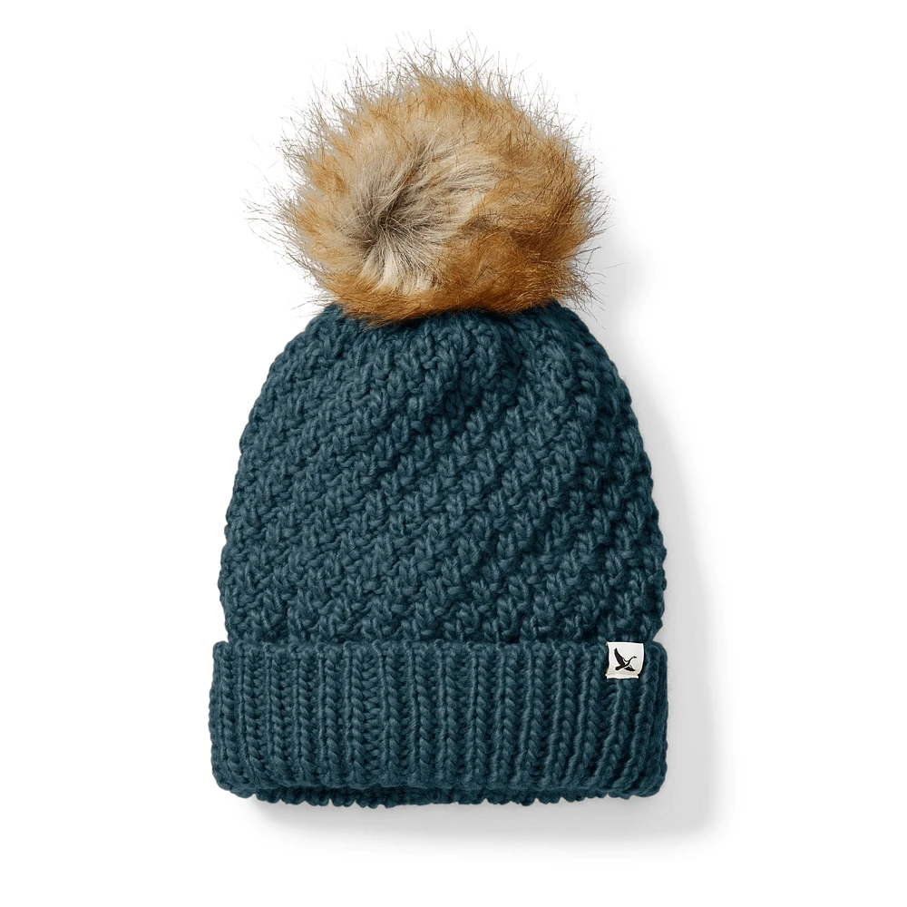 Cabin Faux Fur Pom Beanie
