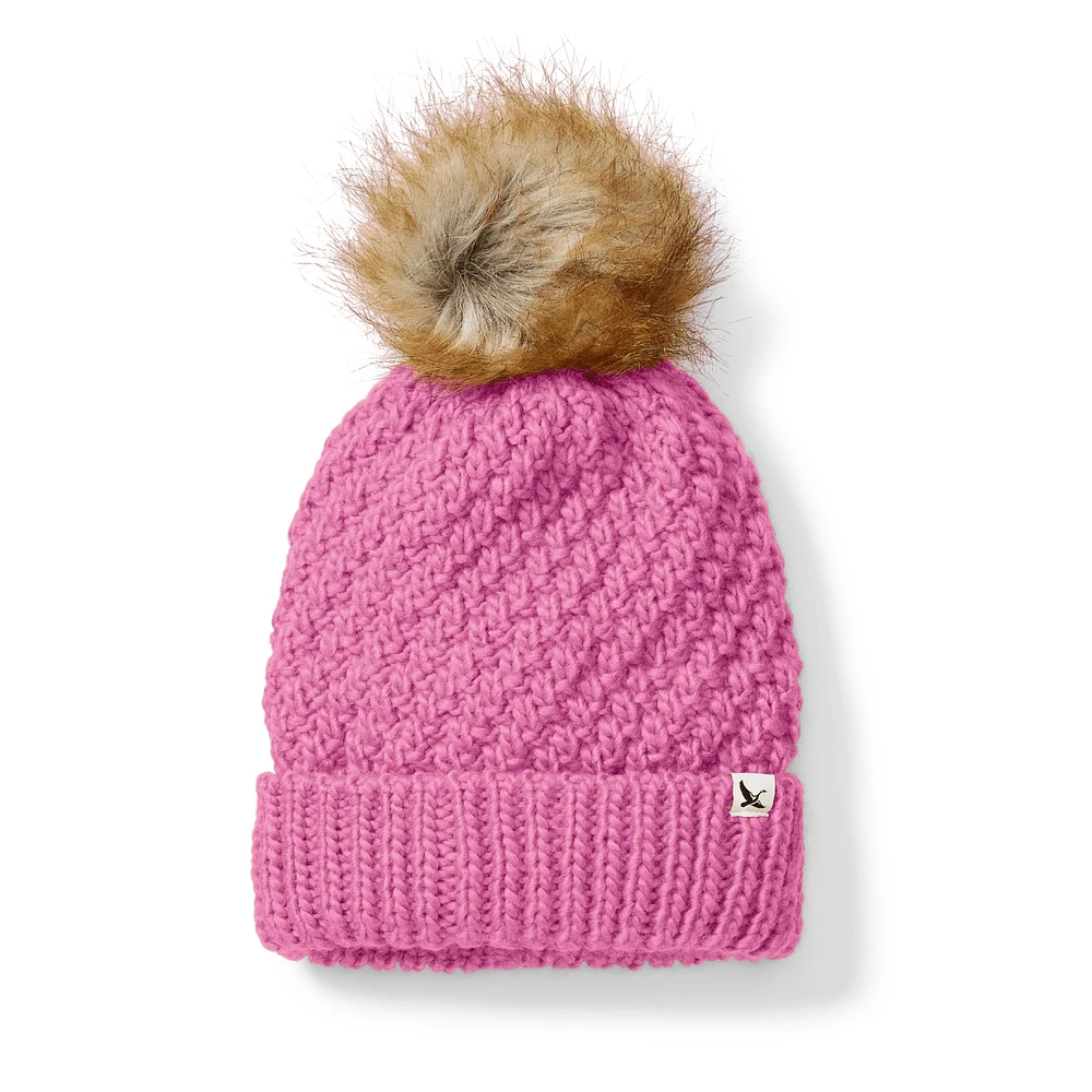 Cabin Faux Fur Pom Beanie