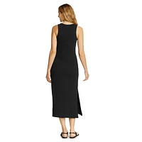 Beachy Slub-Texture Dress
