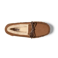 Firelight Shearling Moc Slippers