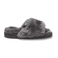 Firelight Shearling Slides