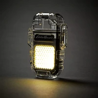 Rechargeable Dual Arc Lighter With COB Light 