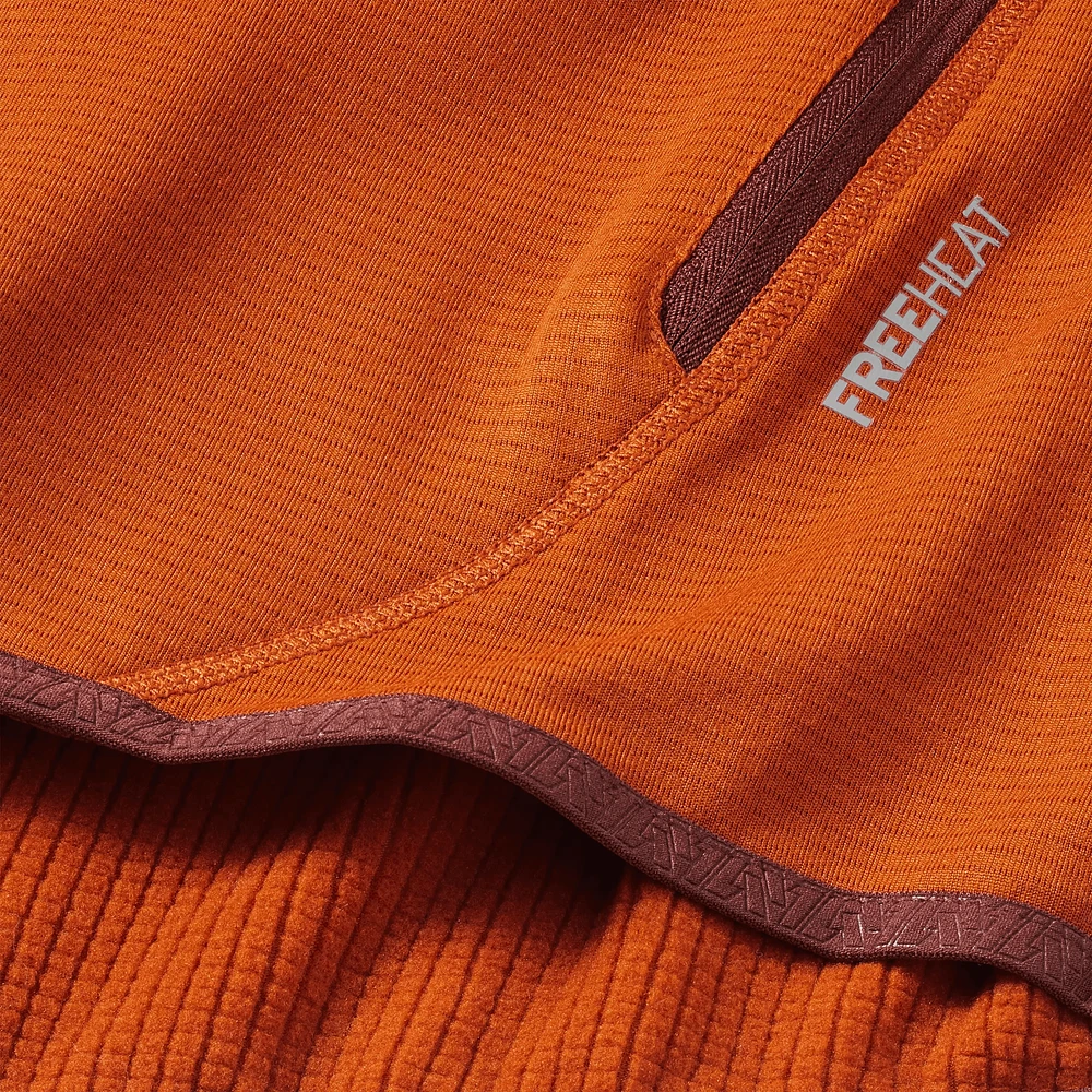 High Route Grid Fleece Full-Zip Mock Neck