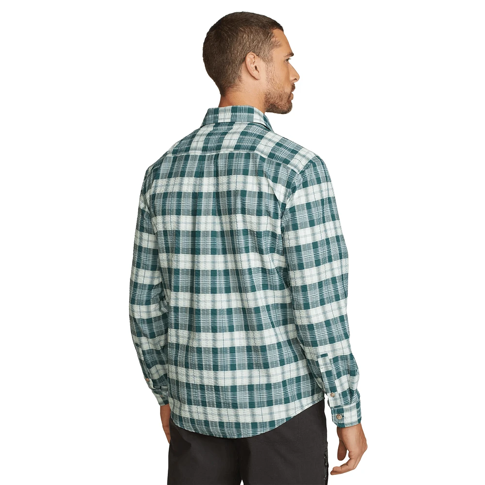 Long-Sleeve Pack It 2.0 Seersucker Shirt