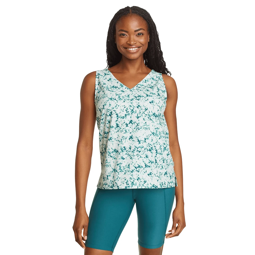 Departure V-Neck Tank Top - Print