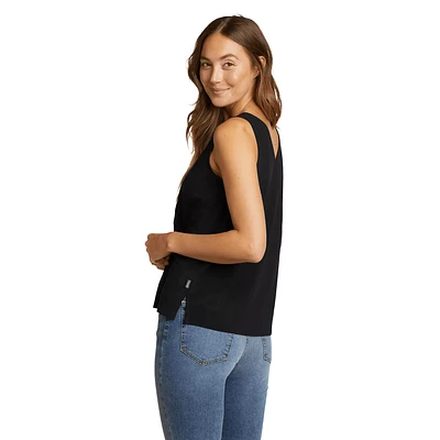 Departure V-Neck Tank Top - Solid