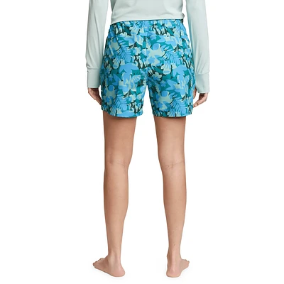 Tidal High Rise Shorts - Print