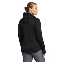 High Route Full-Zip Grid Fleece Hoodie