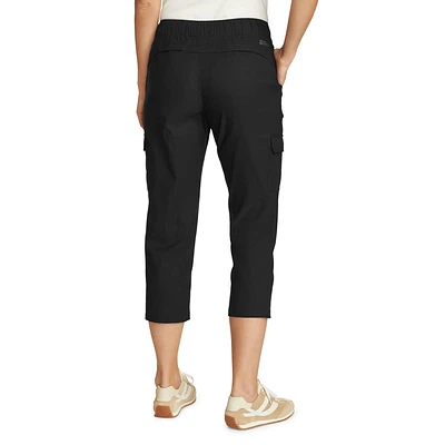 Rainier Pull-On Cropped Pants