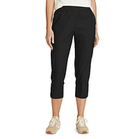 Rainier Pull-On Cropped Pants