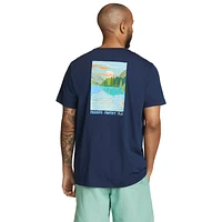 Painterly Scene Graphic T-Shirt