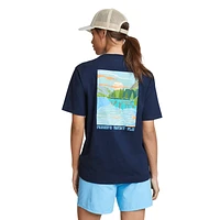 Painterly Scene Graphic T-Shirt