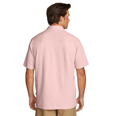 Alderpine Short-Sleeve Seersucker Shirt