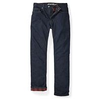 Field Flex Flannel-Lined Straight Jeans