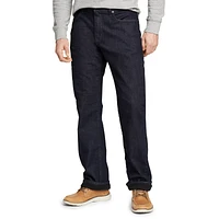 Fleece-Lined Flex Straight Jeans