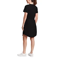 Escapelite Short-Sleeve Dress