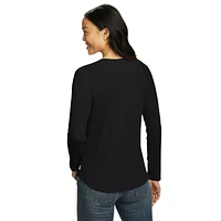 Thermal Raglan Long-Sleeve Crew