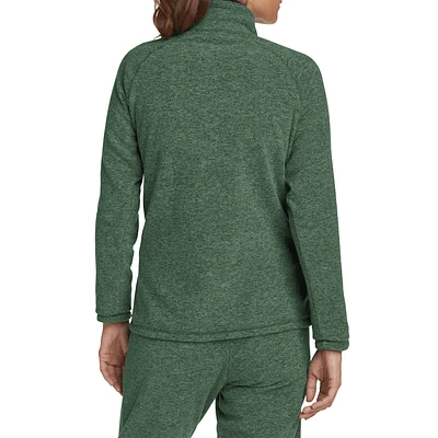 Fast Fleece Raglan-Sleeve 1/4-Zip - Solid