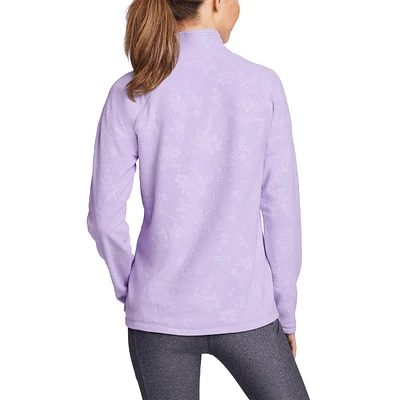 Fast Fleece Raglan-Sleeve 1/4-Zip - Print