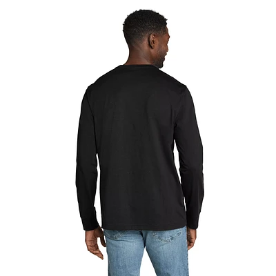 Legend Wash Classic Long-Sleeve 100% Cotton T-Shirt