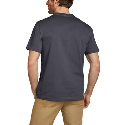 Legend Wash Classic Short-Sleeve 100% Cotton V-Neck T-Shirt