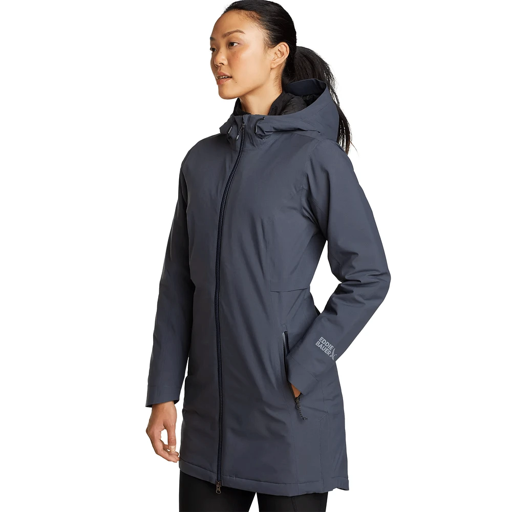 Cloud Cap Stretch Insulated Waterproof Trench Coat