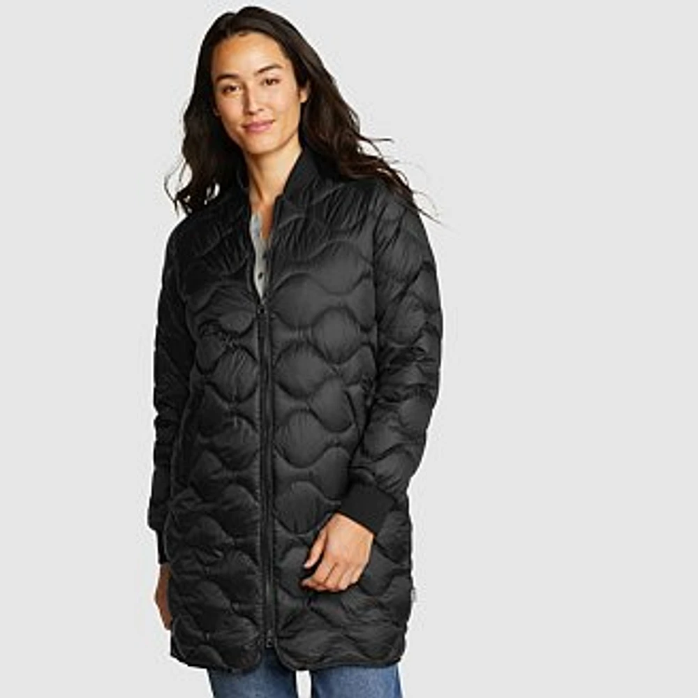 Women's Shaw Long Down Bomber Jacket