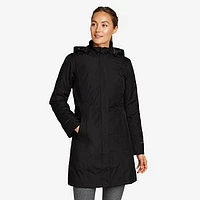 Women's Girl on the Go Insulated Waterproof Trench Coat