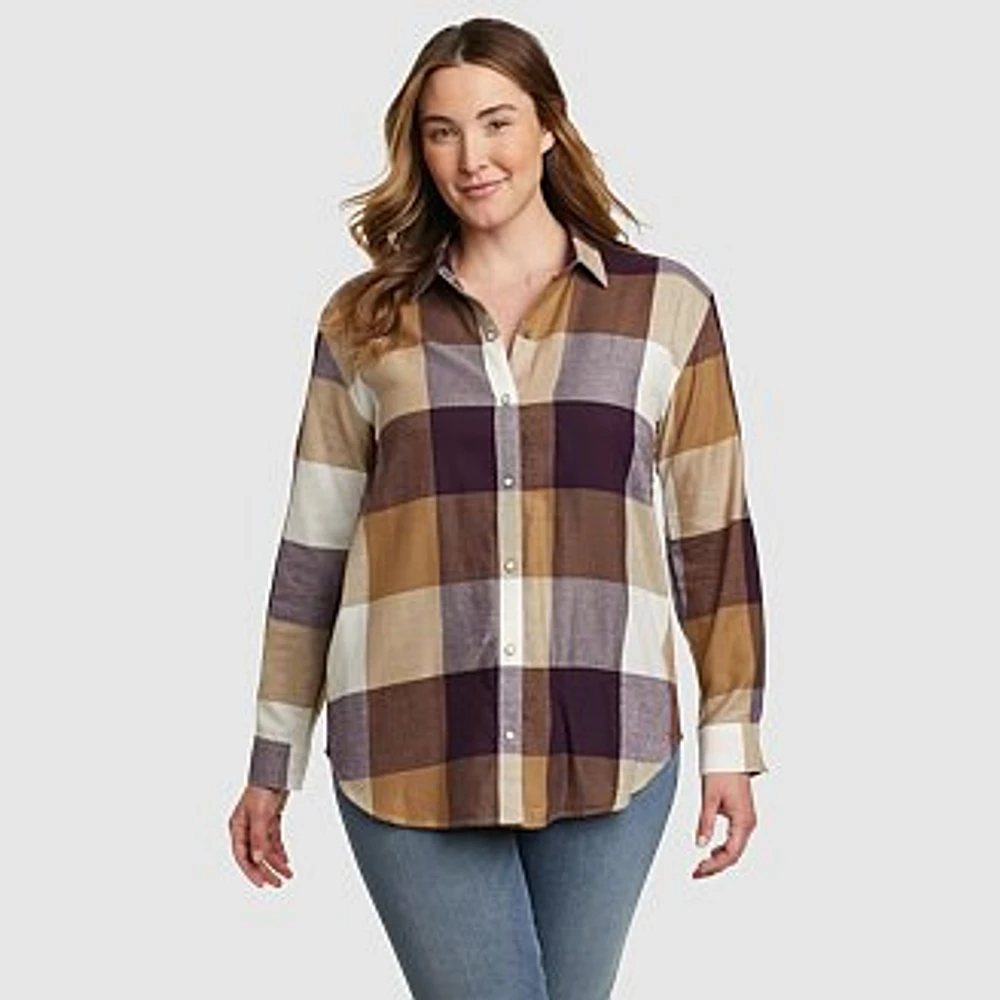 Women's Fremont Snap-Front Flannel Tunic