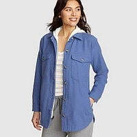 Women's Blanket Shirt Jacket