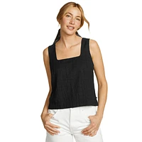 Sun's Up Gauze Tank