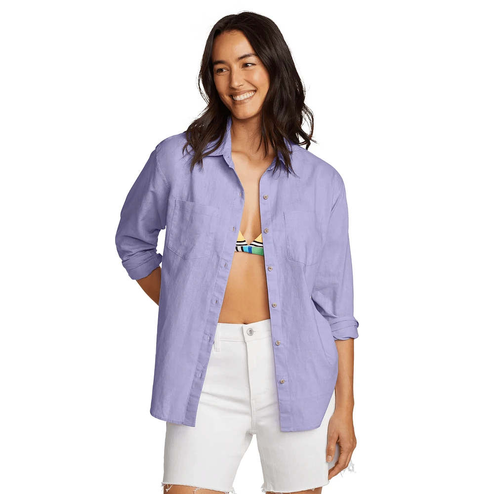 Wave Break Roll-Sleeve Shirt