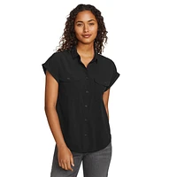 Departure Short-Sleeve Button-Down Shirt