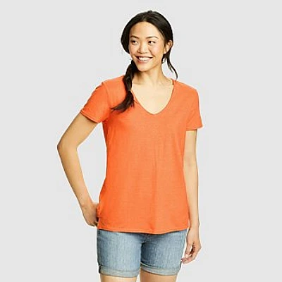 Women's EB Hemplify Short-Sleeve V-Neck Shirt